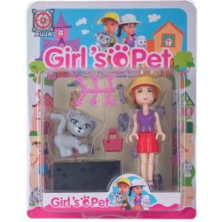 Фигурка-конструктор Girl's Pet Space Baby SB1061 в ассортименте